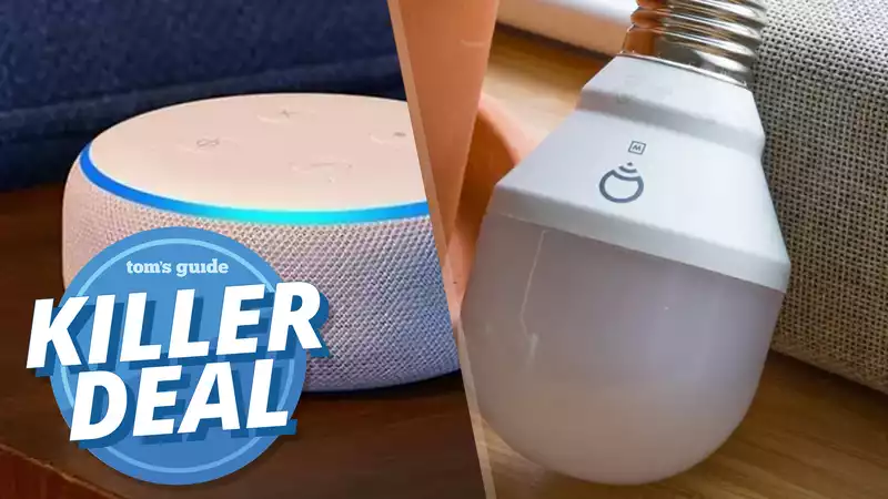 score! Prime Day Deal just includes Echo dot and smart bulb for Echo18