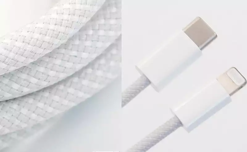 iPhone12 Leak Reveals New Braided USB-C to Lightning Cable