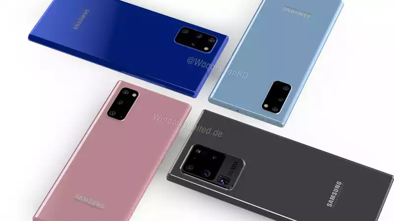 Samsung Galaxy Note 20 color leaked just, there is a big surprise