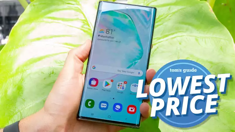 Galaxy Note 10 still off 200 on Amazon