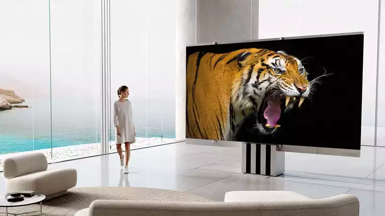 The world's first foldable micro LED TV is here - and it's only4400,000