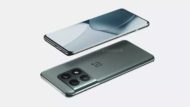 Oneplus10Pro may have leaked with strange camera bumps and curved display