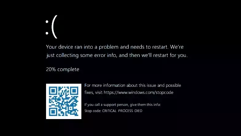 RIP BSOD: Windows11 can get black screen of death