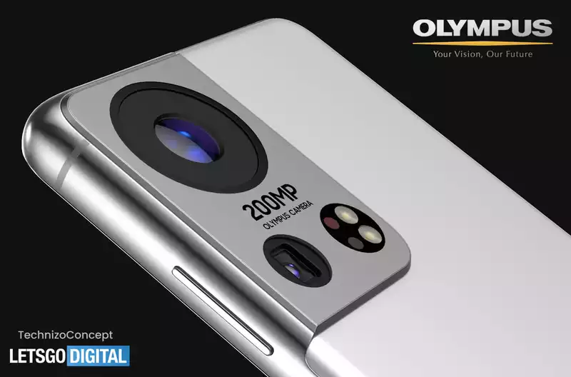 Samsung Galaxy S22 Ultra Rendering Tease New Olympus Camera