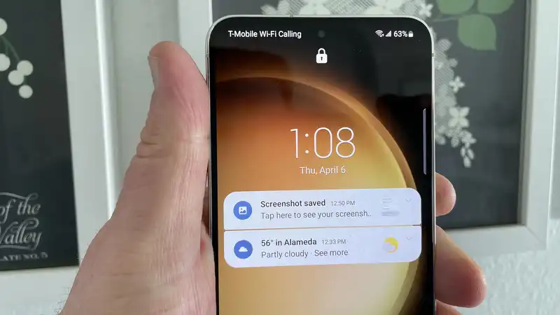 Notifications are "cooled down" in Android 15