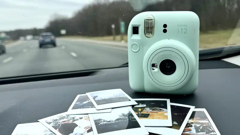 I used this instant camera to document a 900 mile road trip