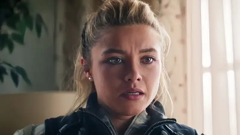 Florence Pugh Shares First Look at MCU Film "Thunderbolts"