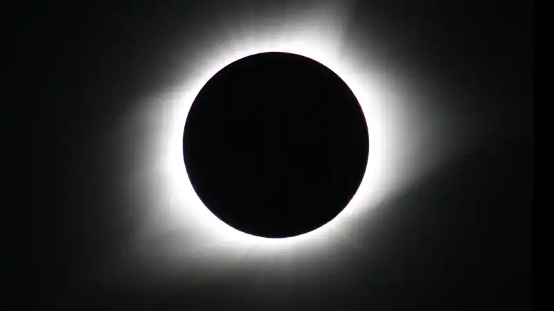 NASA has stated that cameras should not be pointed directly at today's eclipse