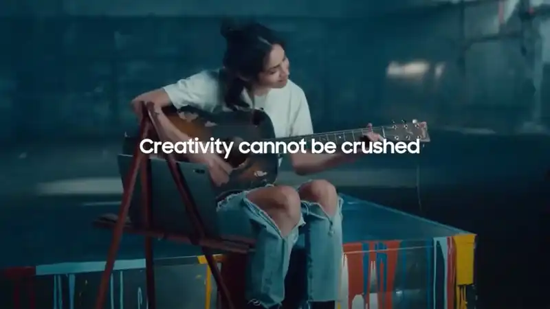 Samsung blames Apple iPad ads: "Creativity can't be crushed"