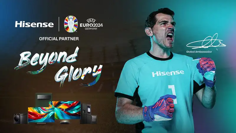 Bring the stadium to the living room with Hisense and UEFA EURO 2024™