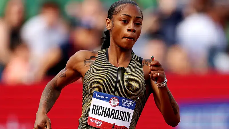 How to watch Shakari Richardson live streaming of the 2024 Olympic Games online and for free